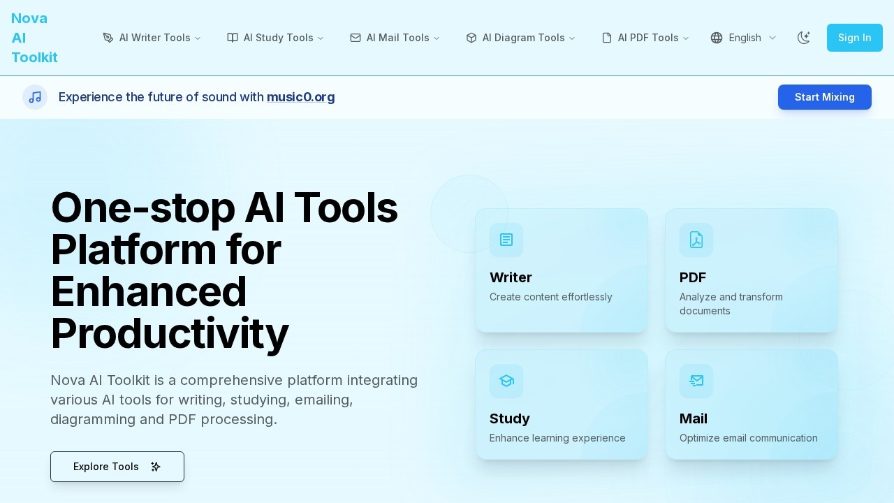 Novatoolkit AI screenshot