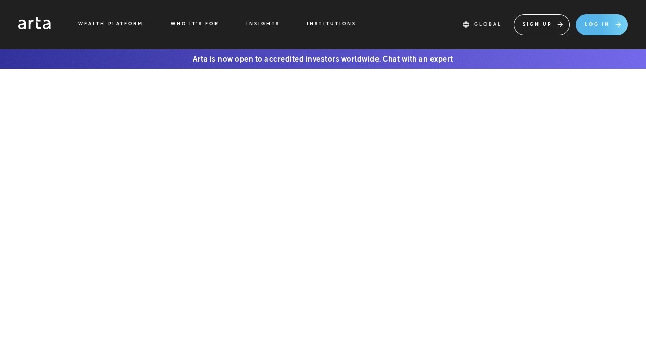 Arta Finance screenshot
