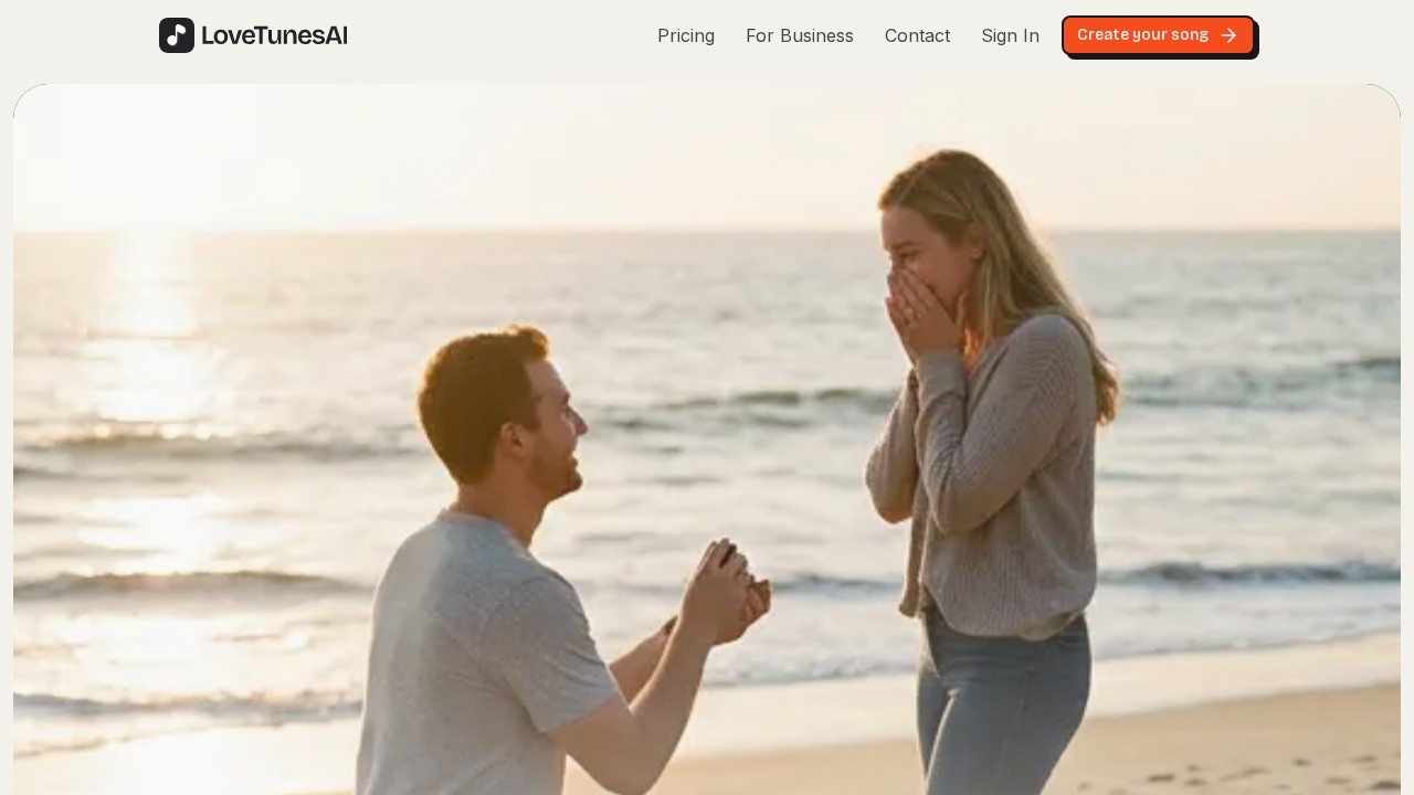Lovetunesai screenshot