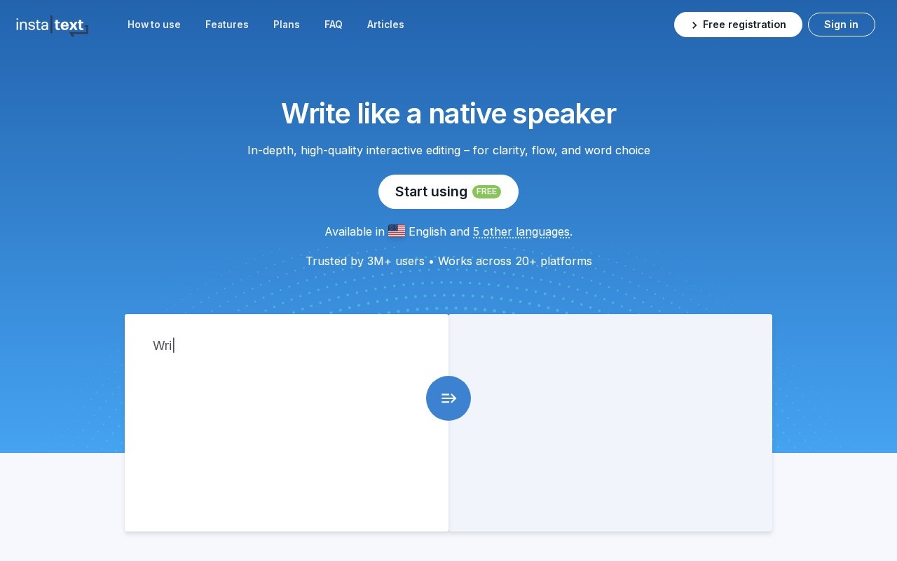 Instatext Io screenshot