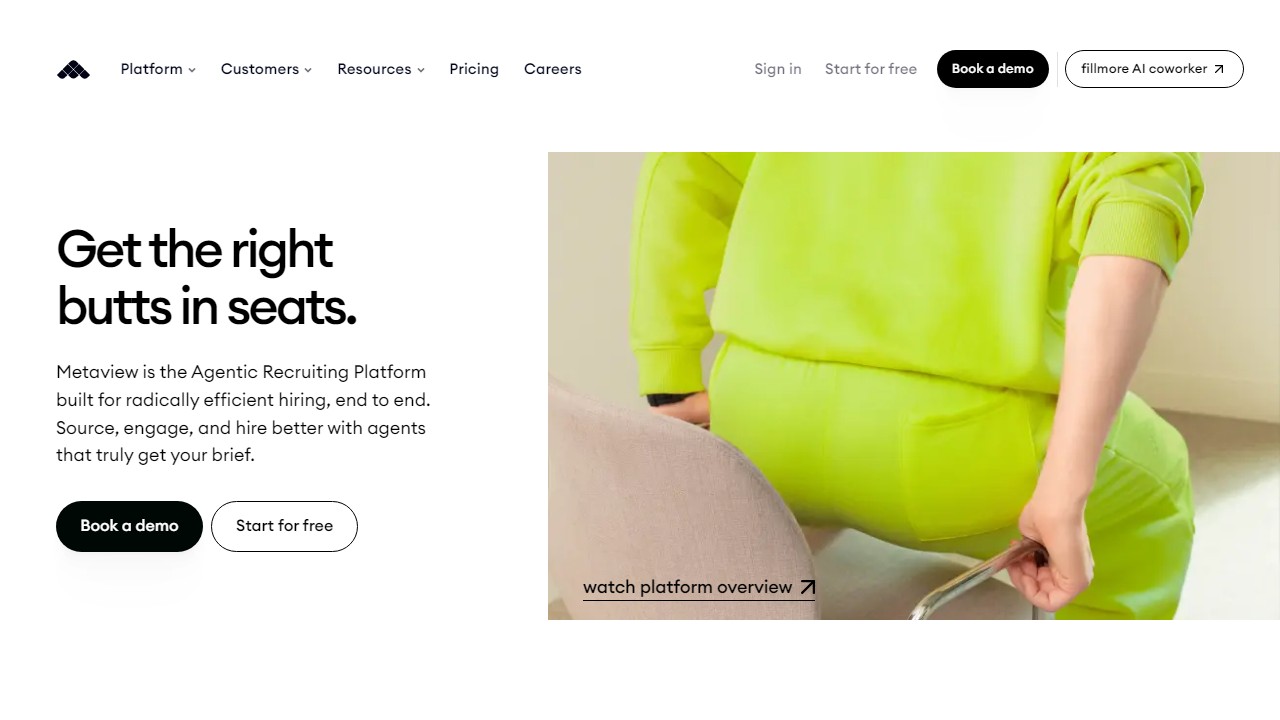 Metaview screenshot