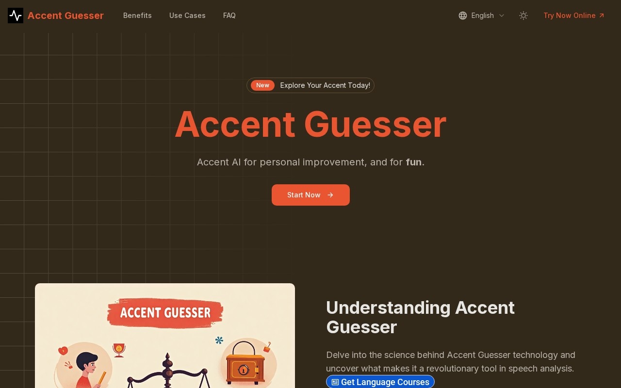 Accent Guesser screenshot