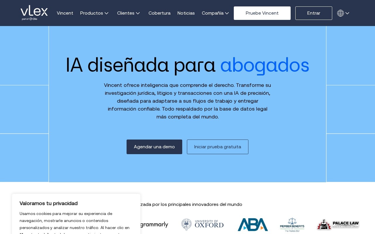 Vlex Com Mx screenshot