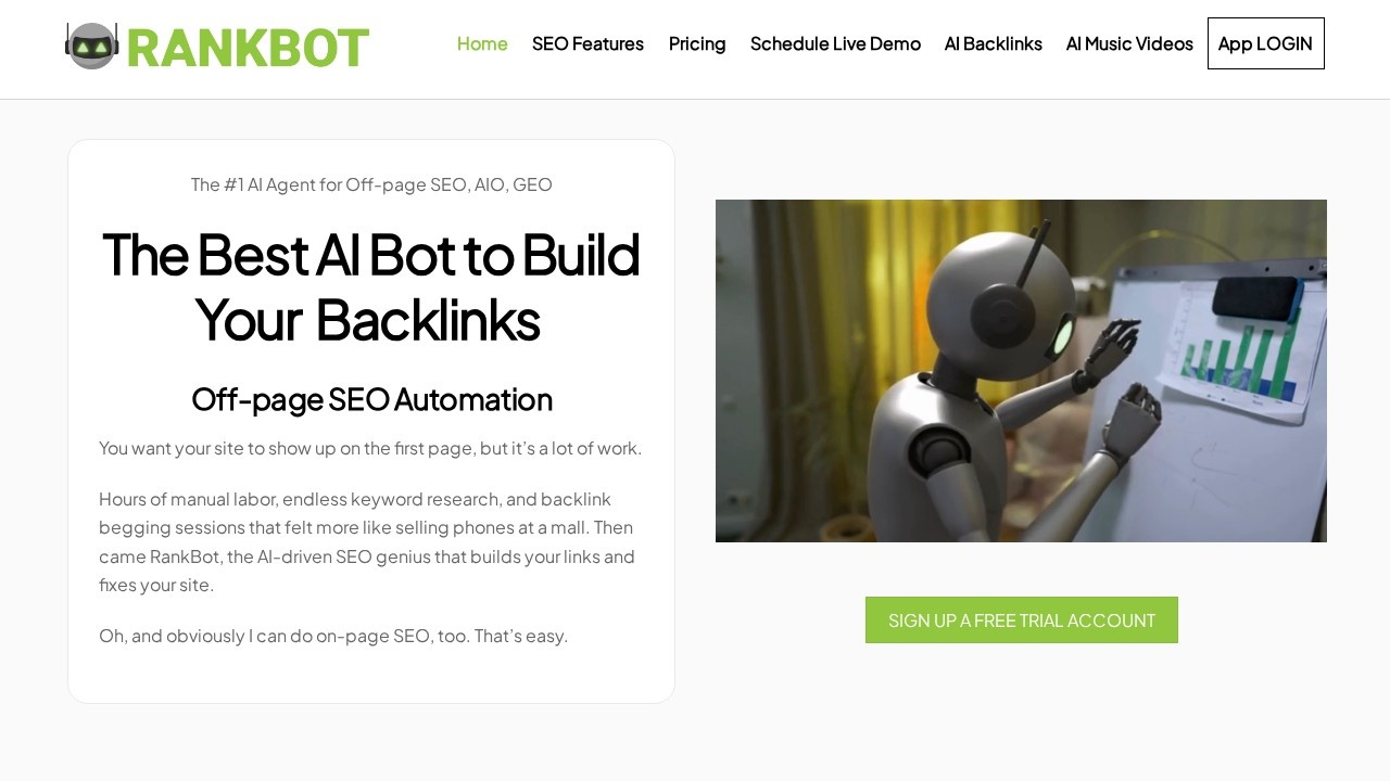 Rankbot screenshot