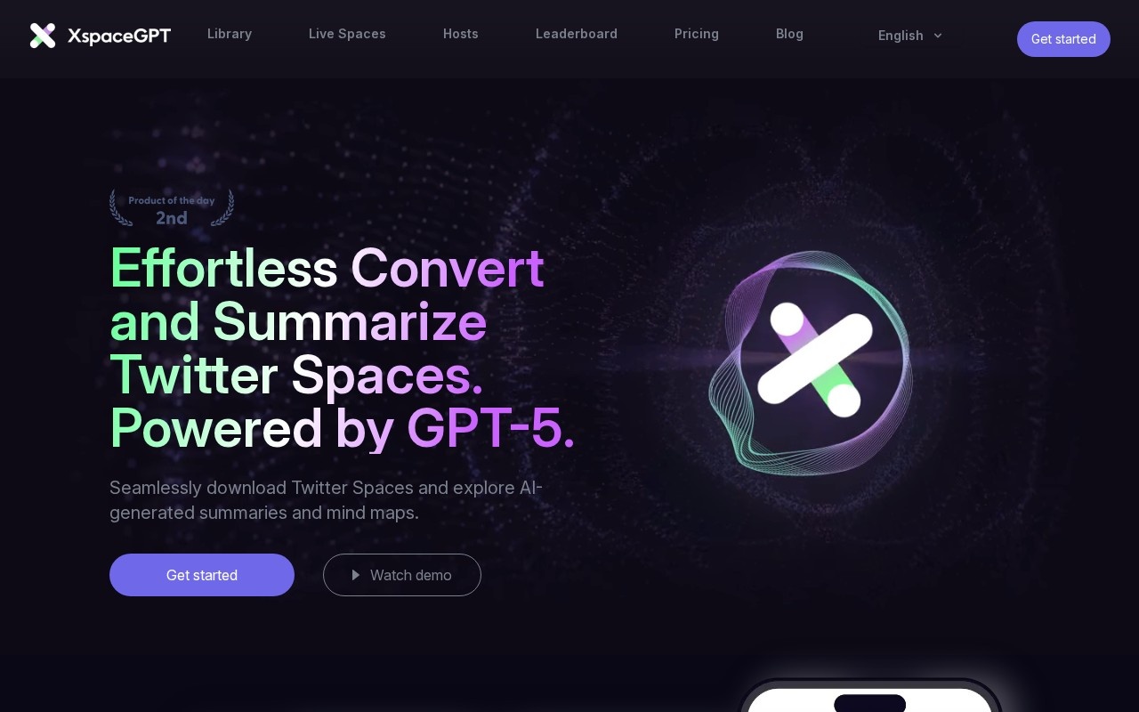 Xspacegpt screenshot