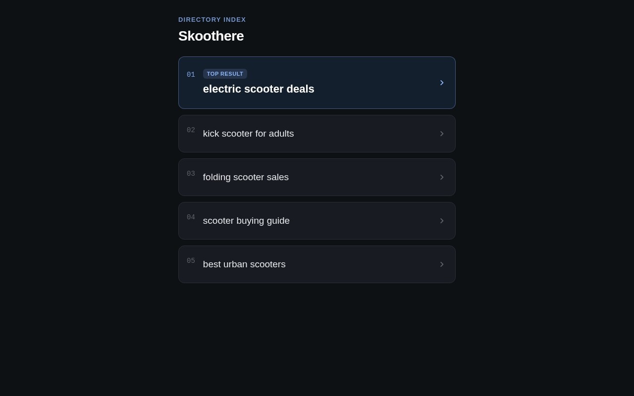 Skoot screenshot