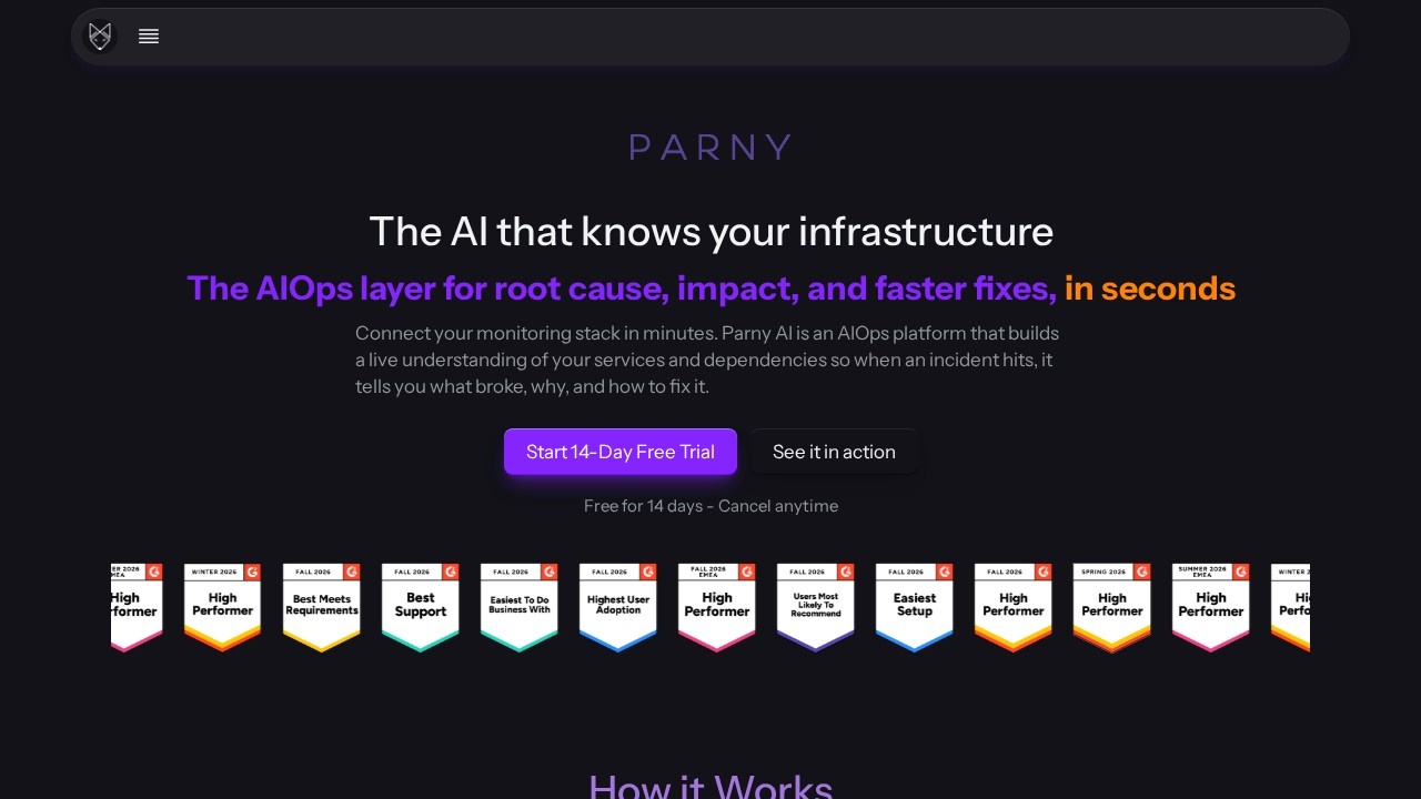 Parny screenshot