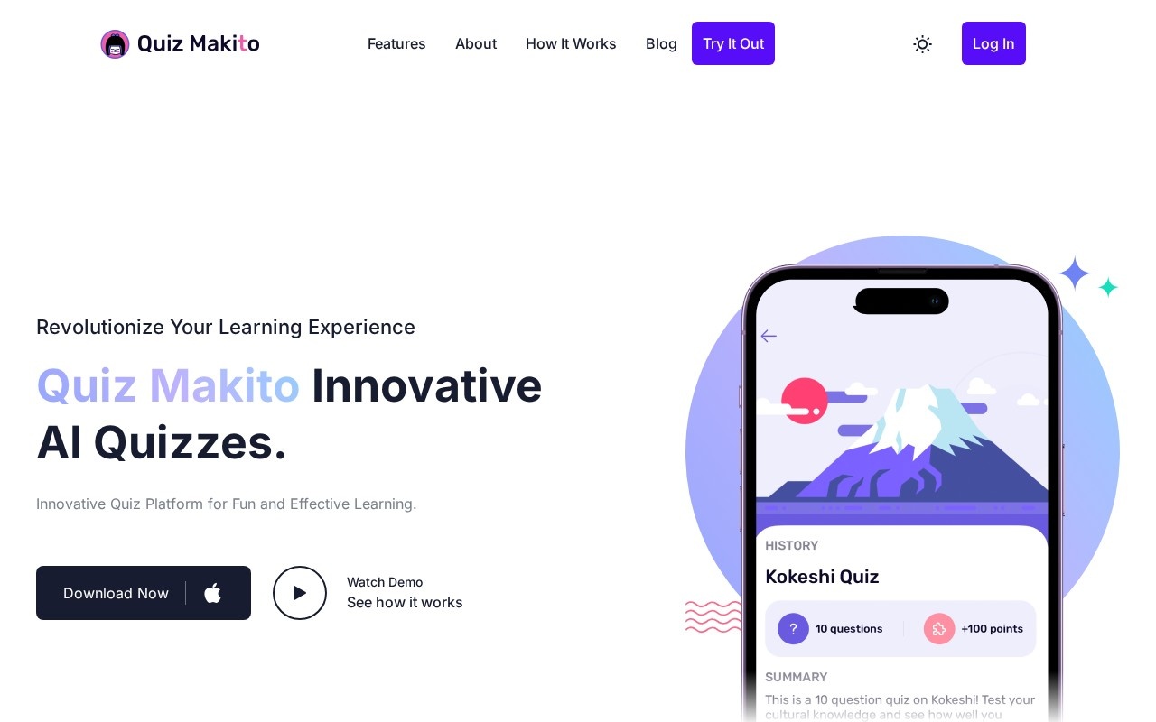 Quiz Makito screenshot