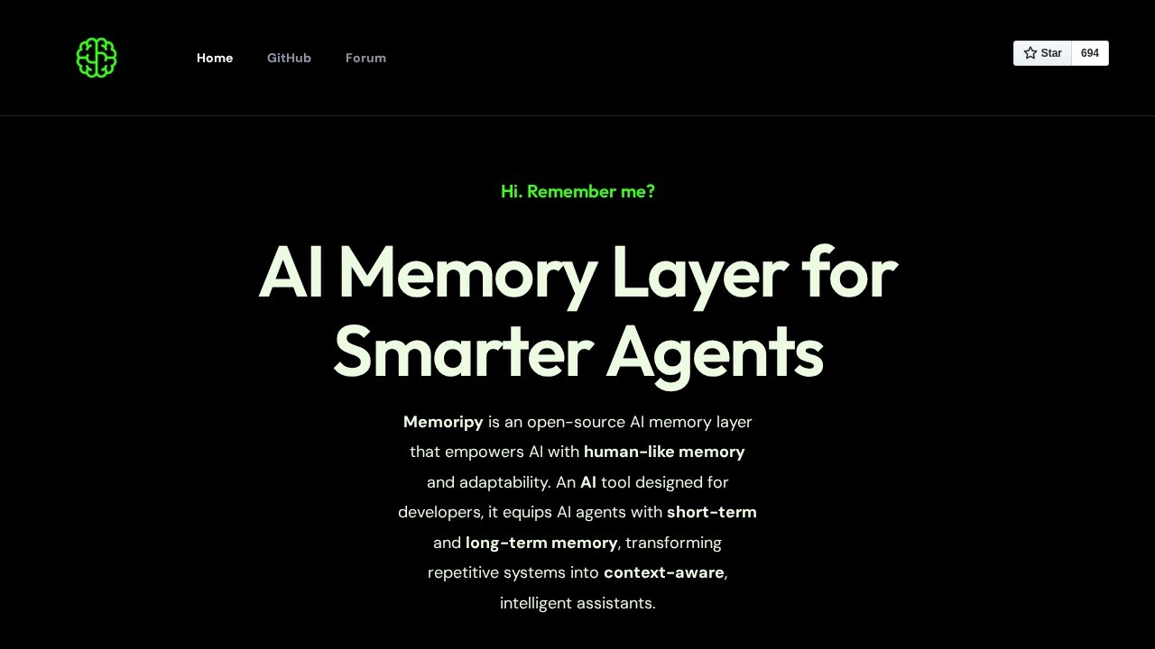 Memoripy screenshot