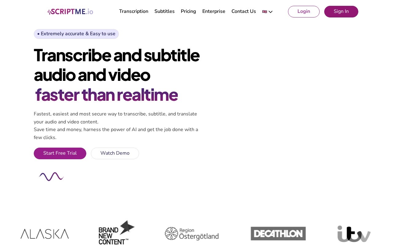 Scriptme screenshot