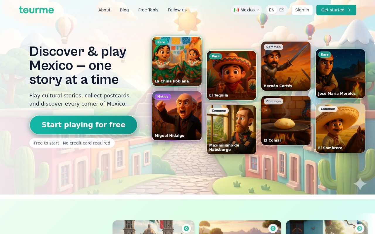 Tourme screenshot