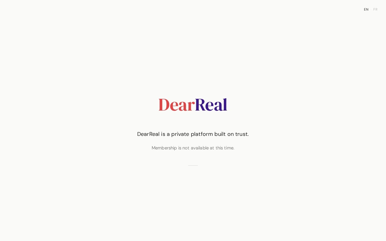Dearreal screenshot