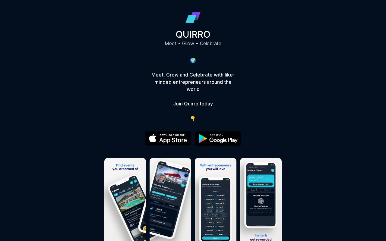 Quirro screenshot