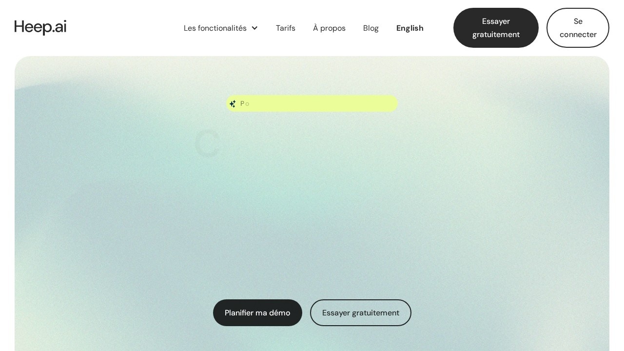 Heep AI screenshot