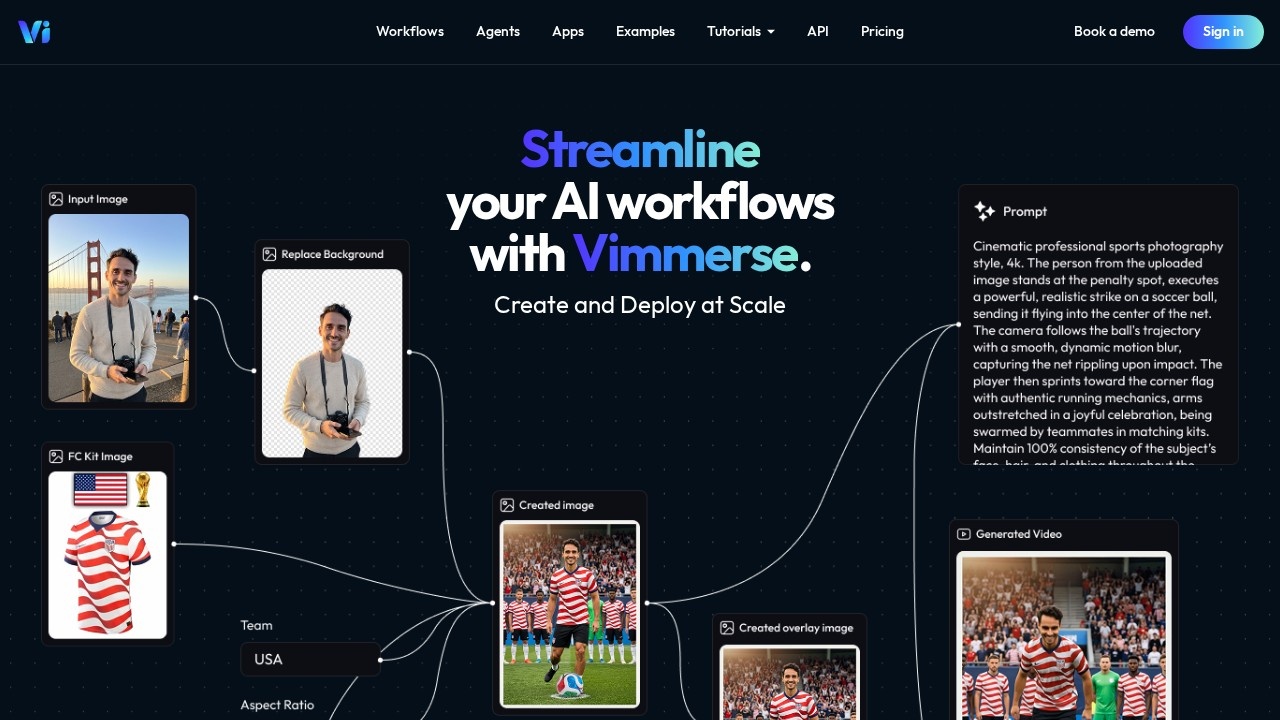 Vimmerse screenshot
