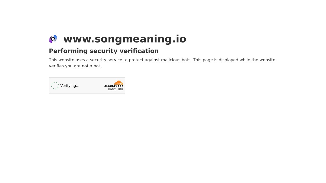 Songmeaning screenshot