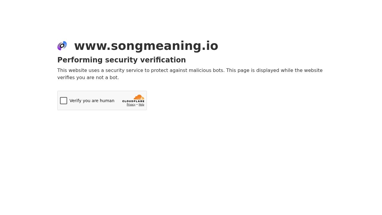 Songmeaning AI screenshot