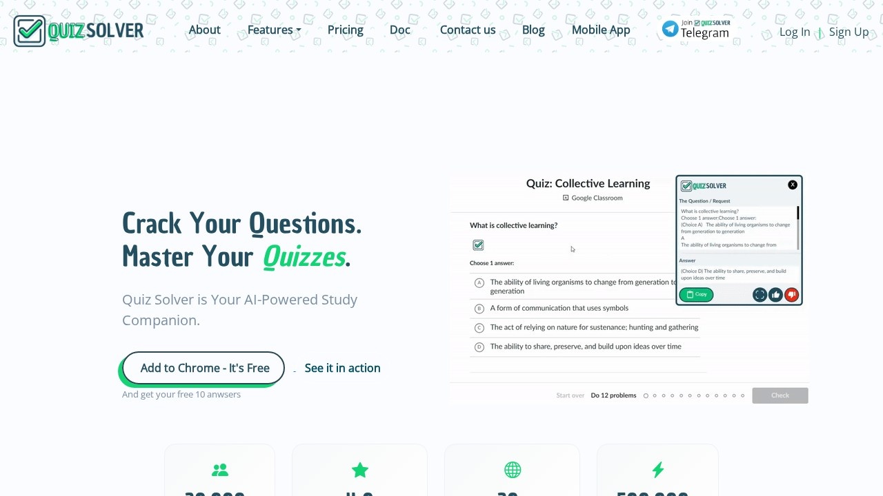 Quiz Solver AI screenshot