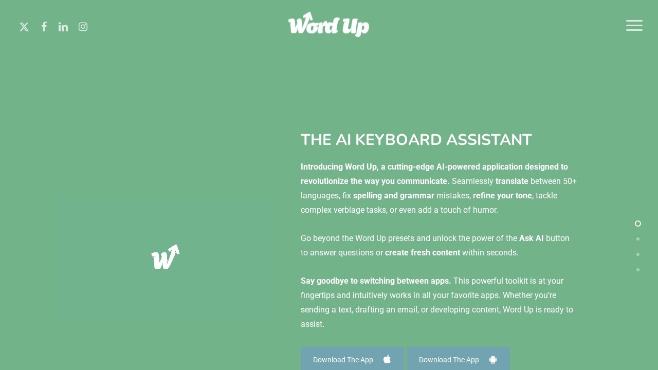 Word Up screenshot