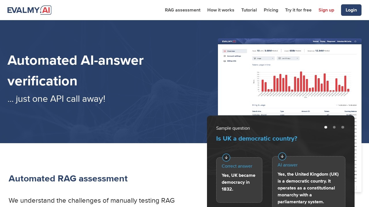 Evalmy AI screenshot