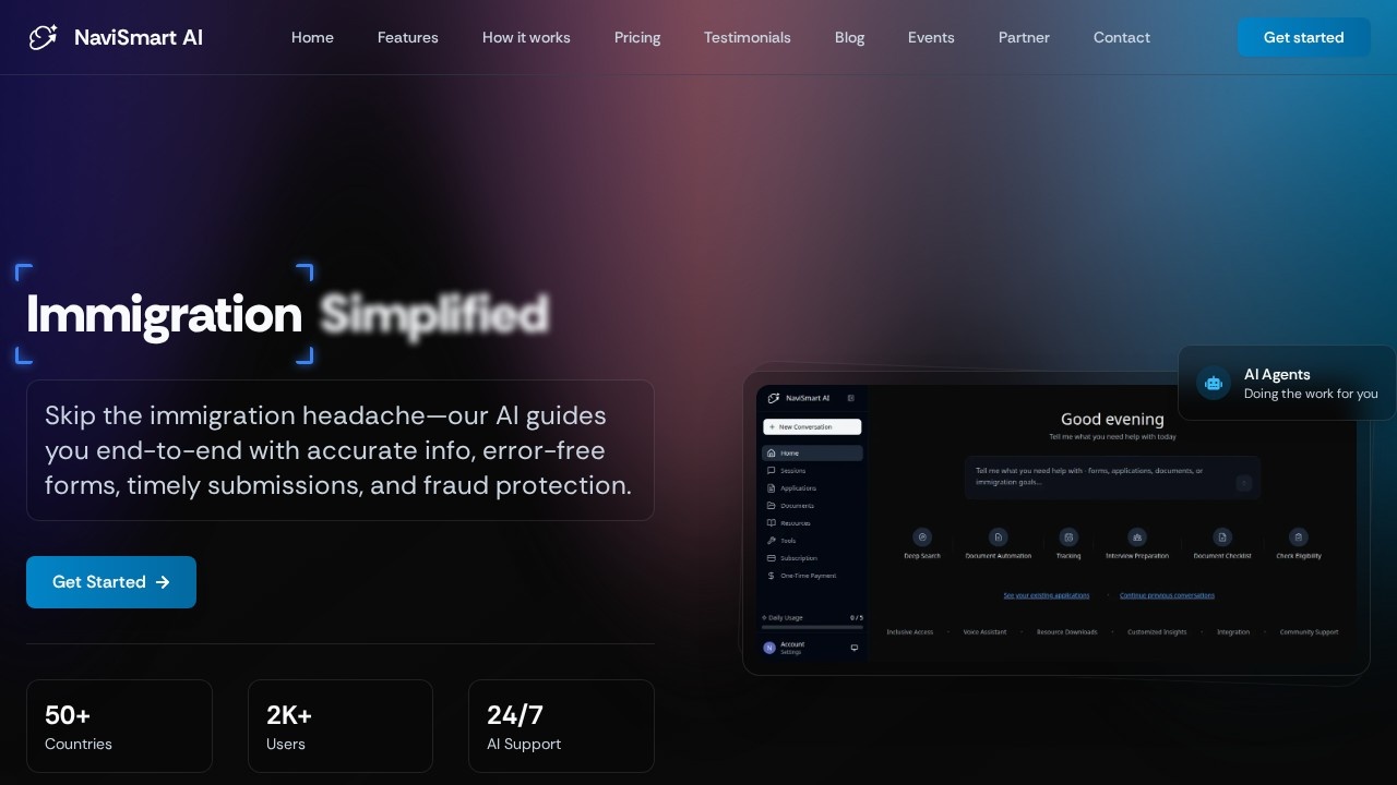 Navismart AI screenshot