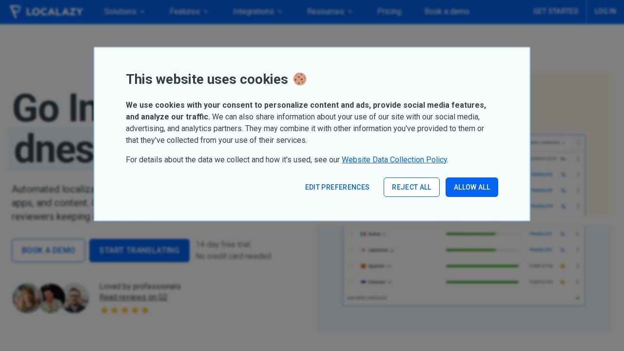 Localazy screenshot