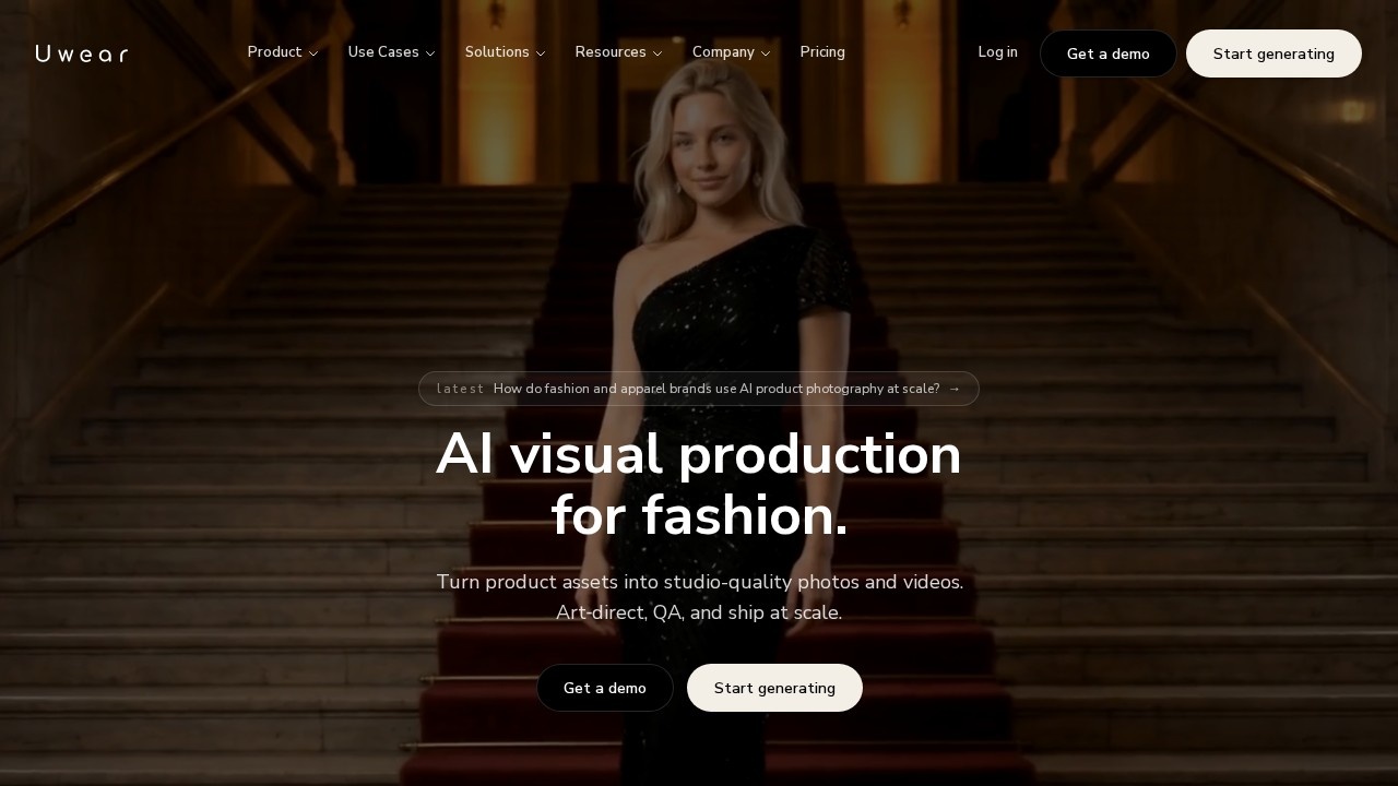 Uwear AI screenshot
