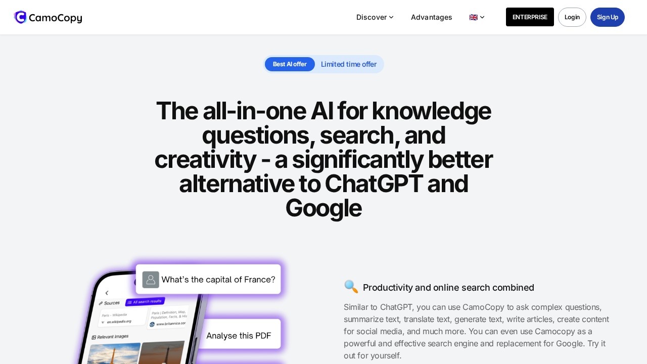 Camocopy screenshot