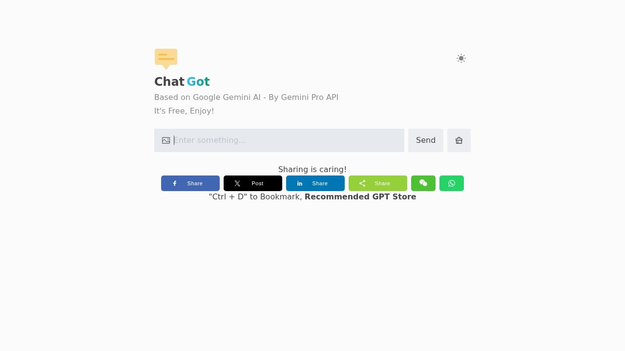 Chat Gemini screenshot