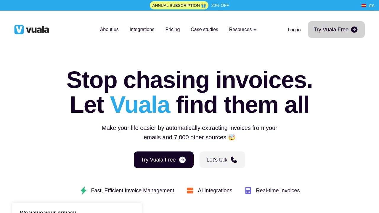 Vuala 1 0 screenshot