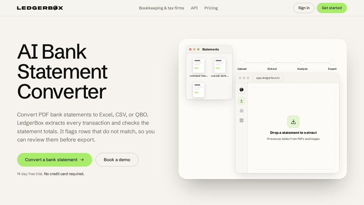 Ledgerbox screenshot