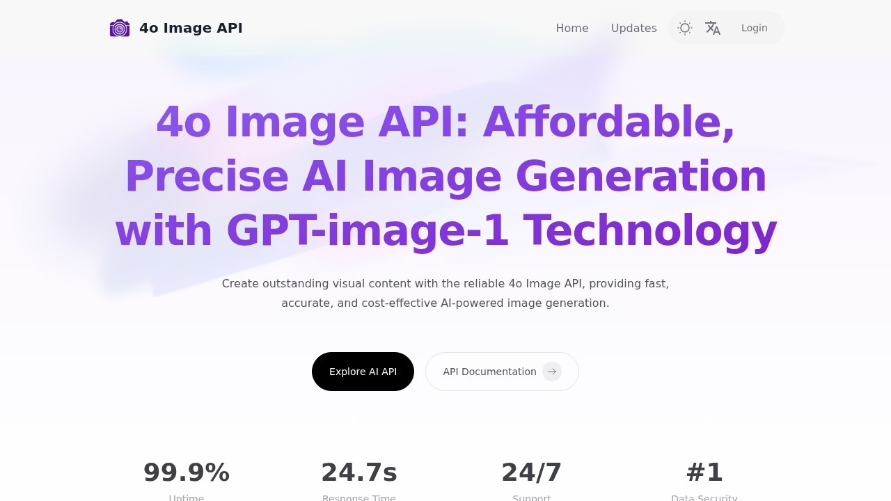 4oimageapi Io Affordable And Reliable 4o Image Api The Latest Released screenshot