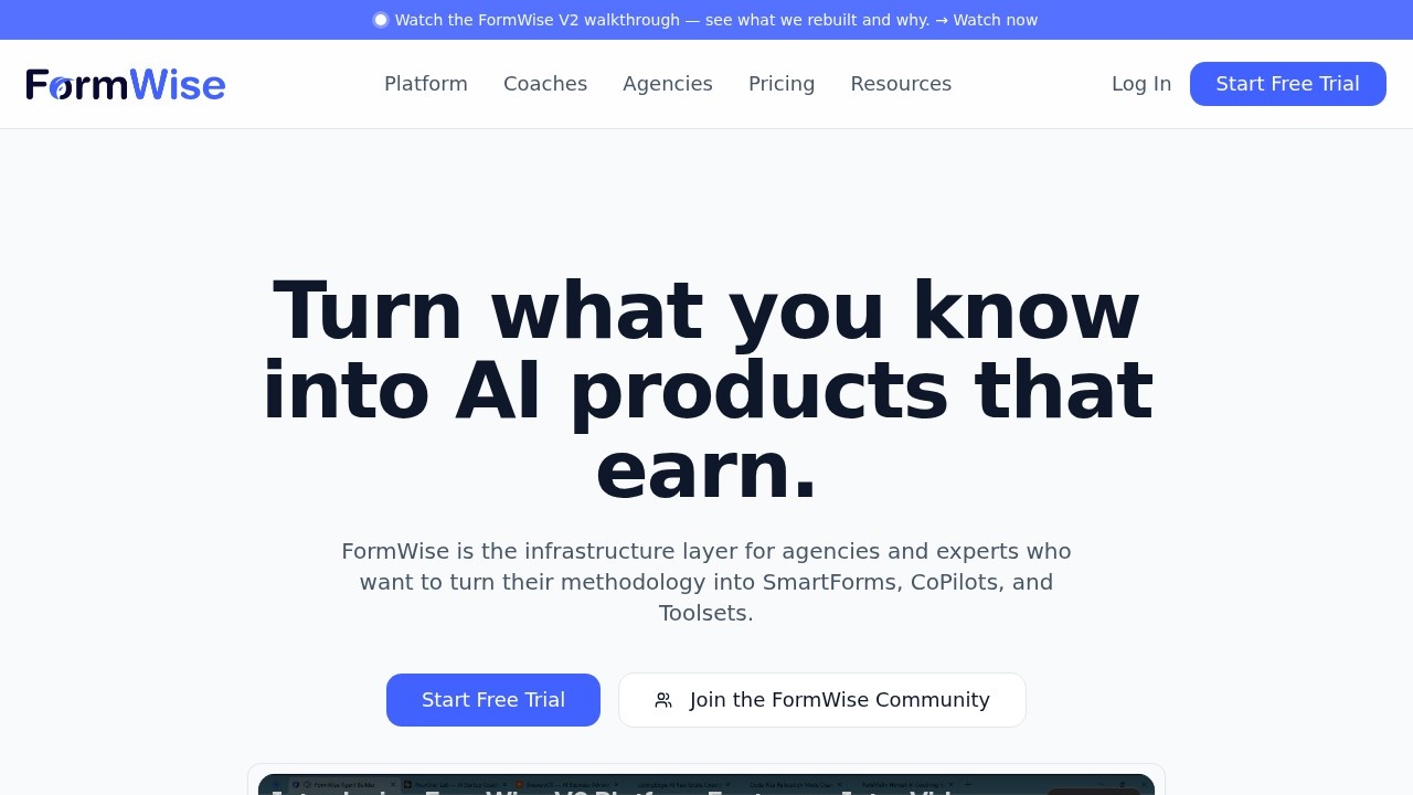 Formwise screenshot