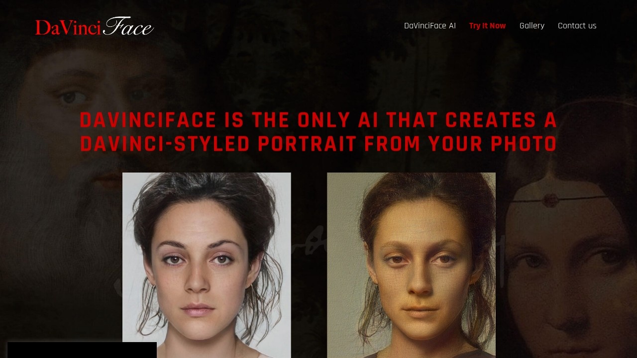 Davinciface screenshot