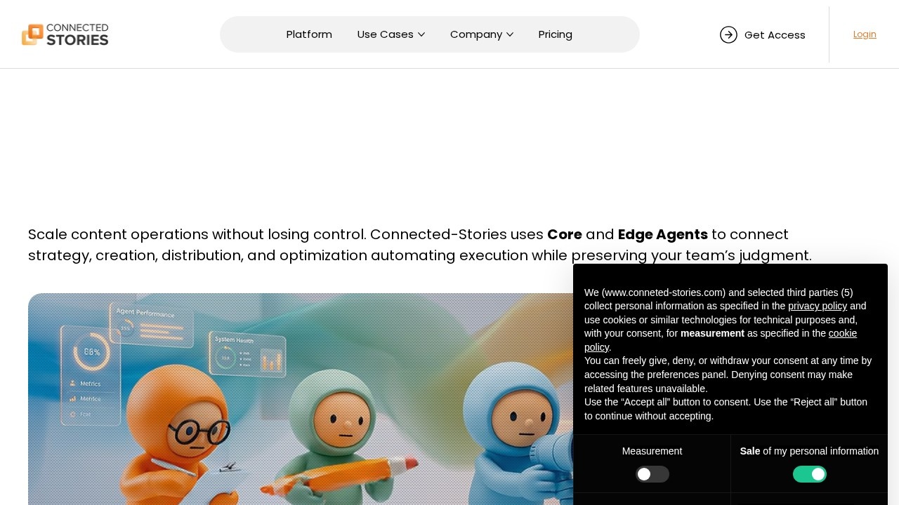 Connected Stories Genaissance screenshot