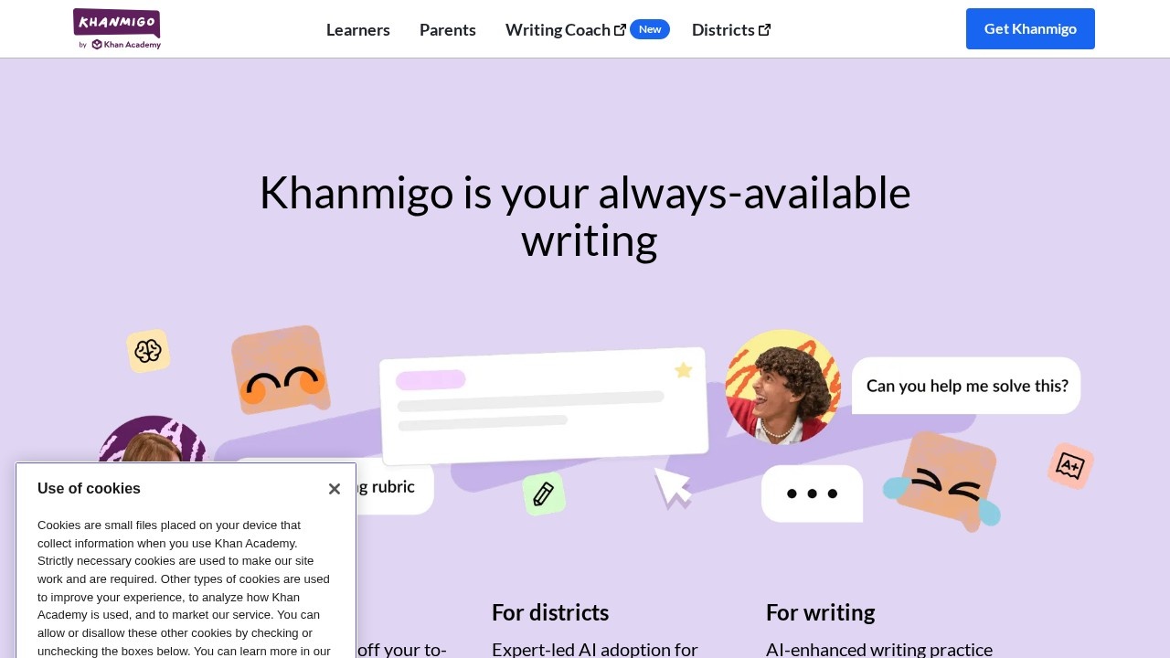 Khanmigo AI screenshot