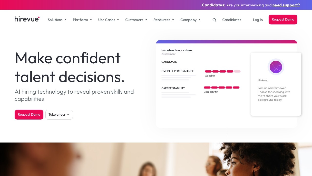 Hireguide screenshot