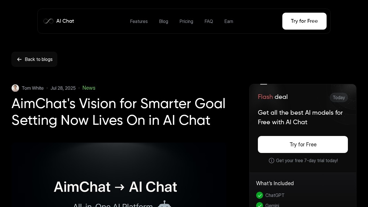 Aimchat screenshot