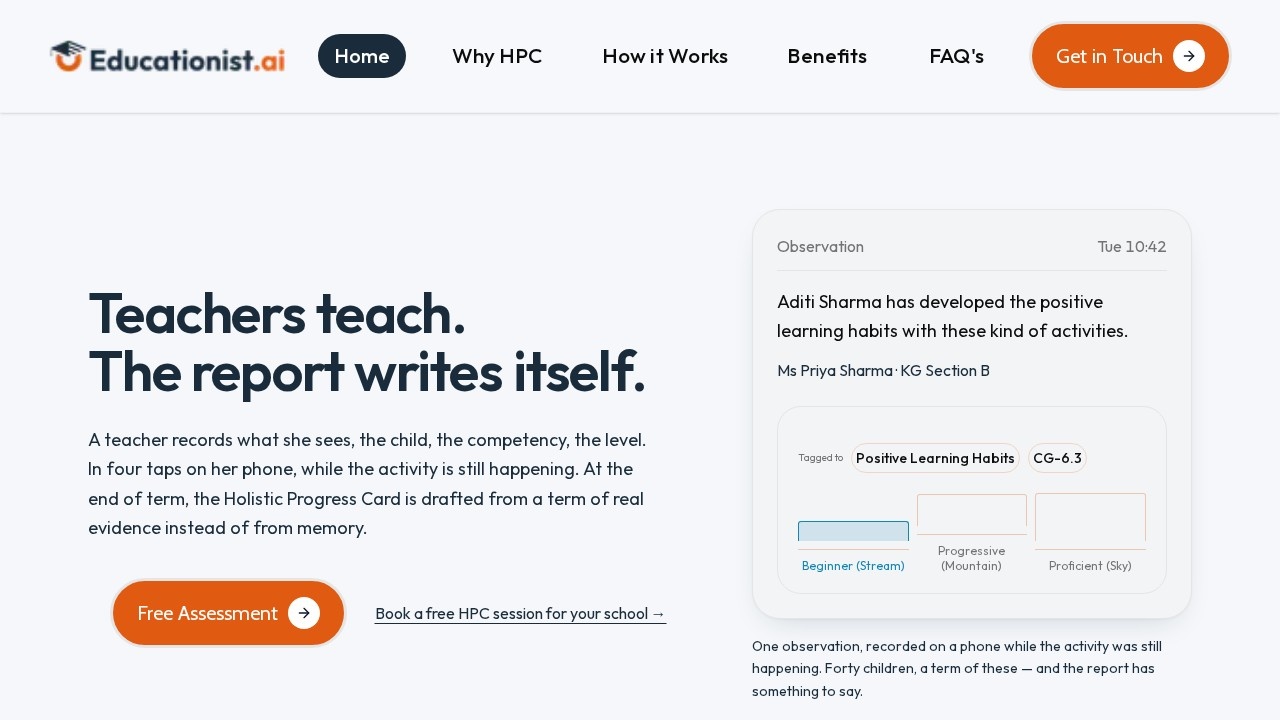 Educationist screenshot