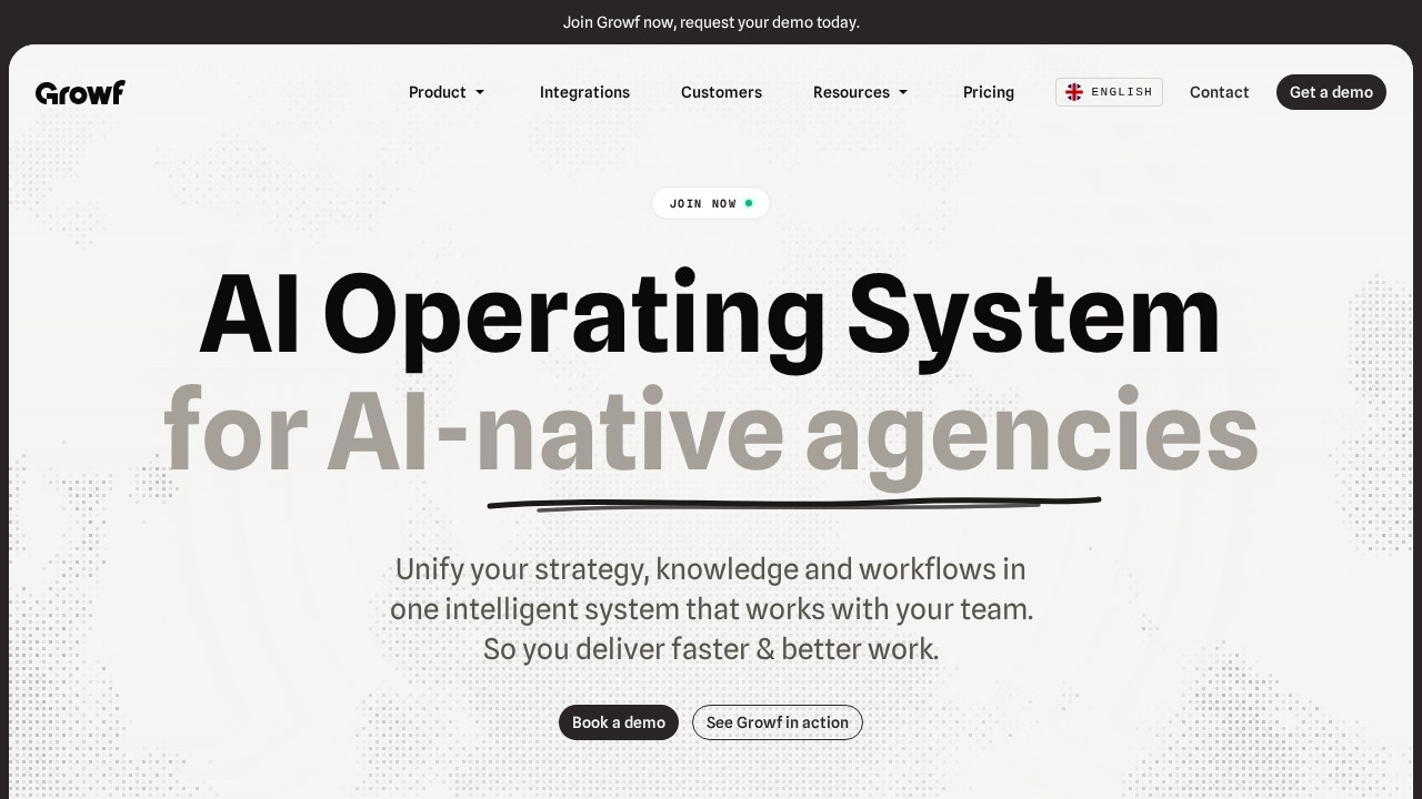 Growf AI screenshot
