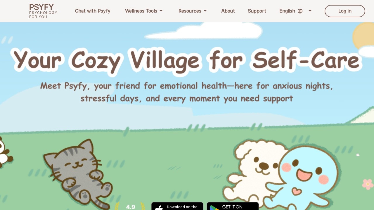 Psyfy screenshot