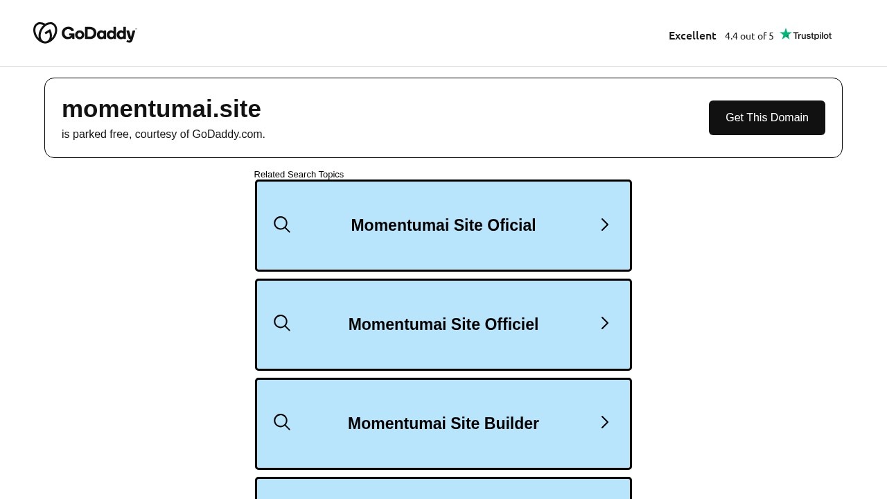 Momentumai screenshot