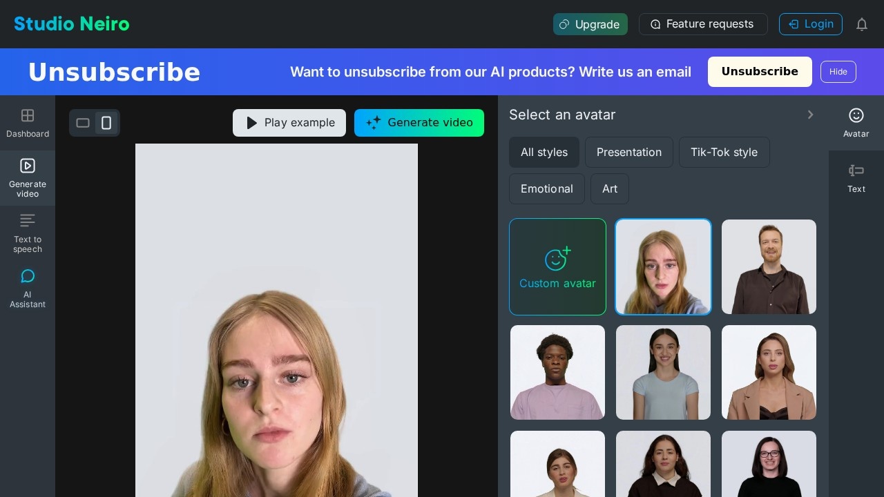 Studio Neiro AI screenshot
