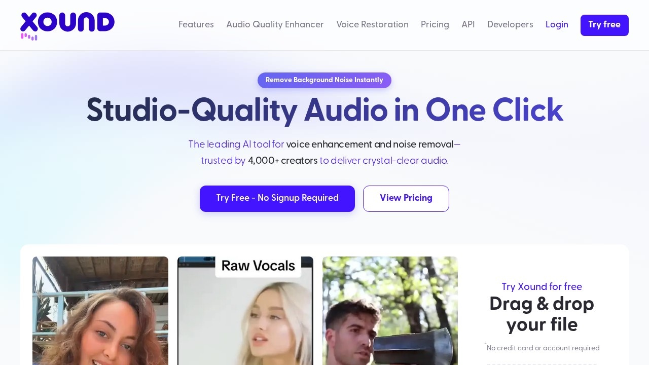 Xound Io screenshot